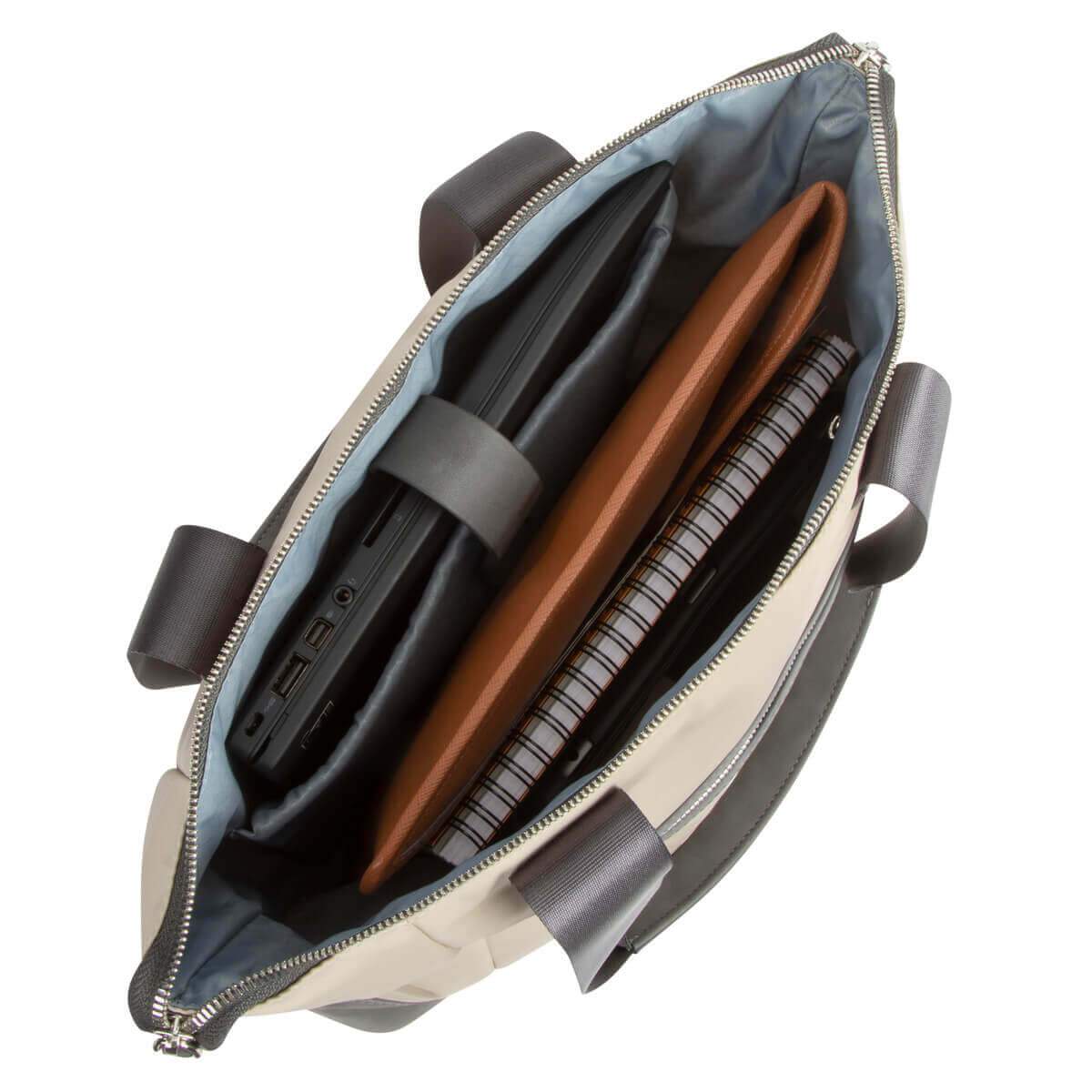 15-inch Newport® North-South Tote (Tan) - Image 3