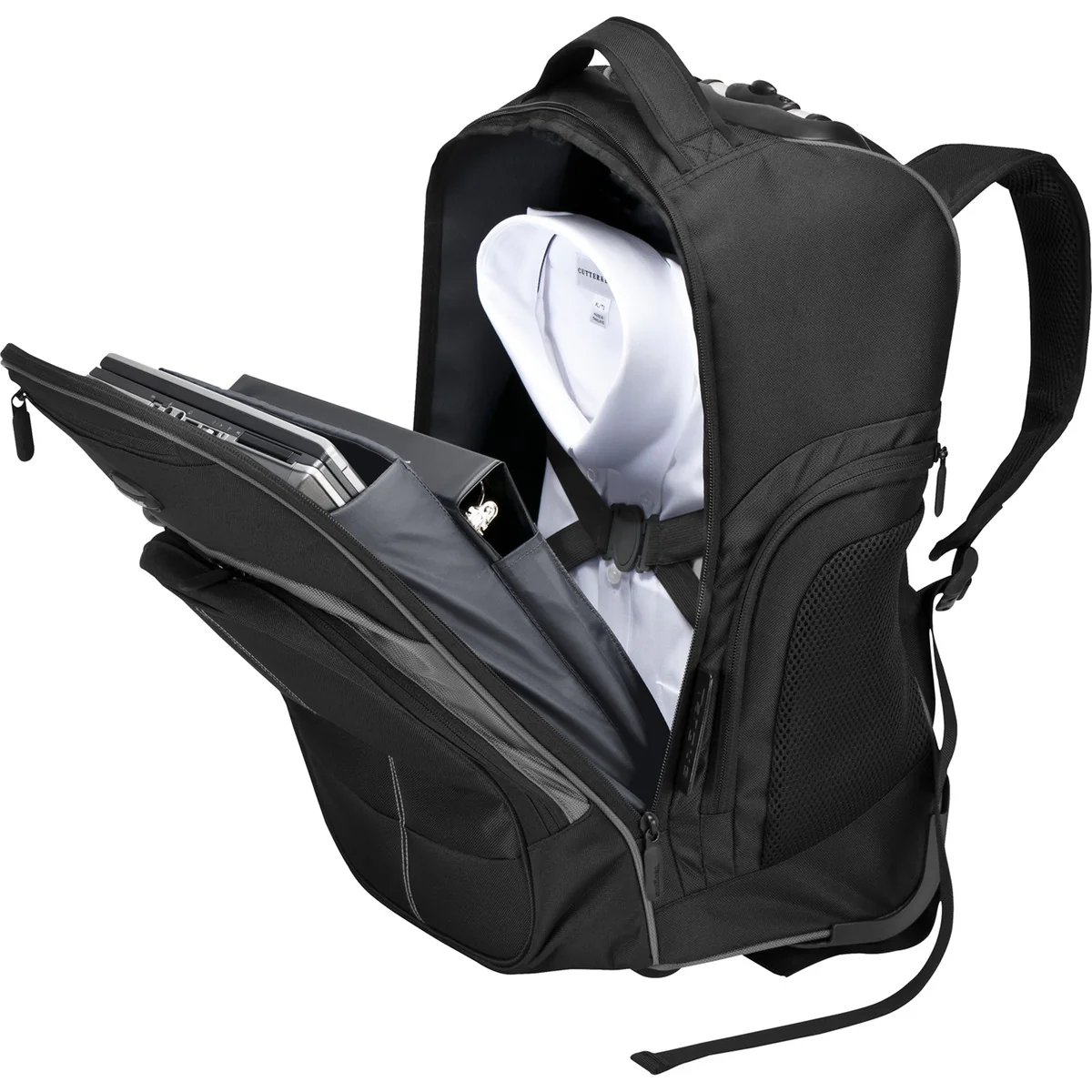 16" Compact Rolling Backpack - Image 9