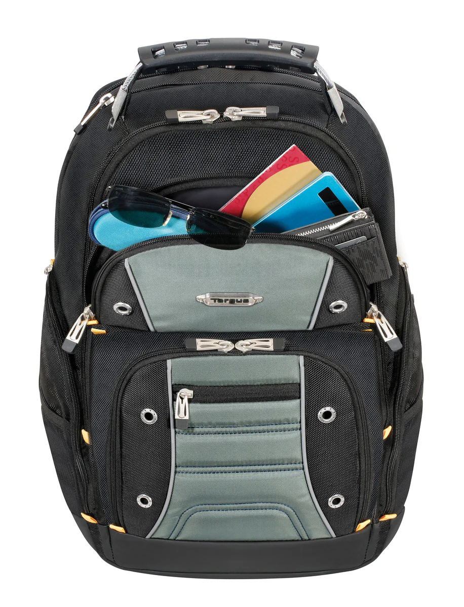 17" Drifter II Laptop Backpack (Black/Gray) - Image 9